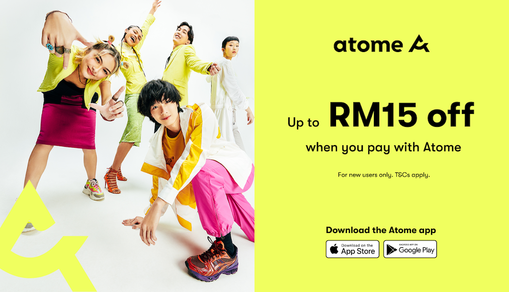Pay 3x Installment Using atome (RM15 OFF) - FABFITLY™